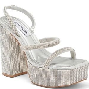 Steve Madden High Heels Rhinestone